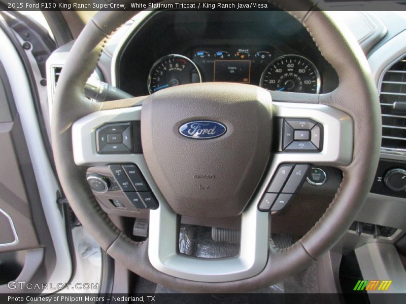  2015 F150 King Ranch SuperCrew Steering Wheel