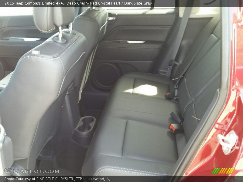 Deep Cherry Red Crystal Pearl / Dark Slate Gray 2015 Jeep Compass Limited 4x4