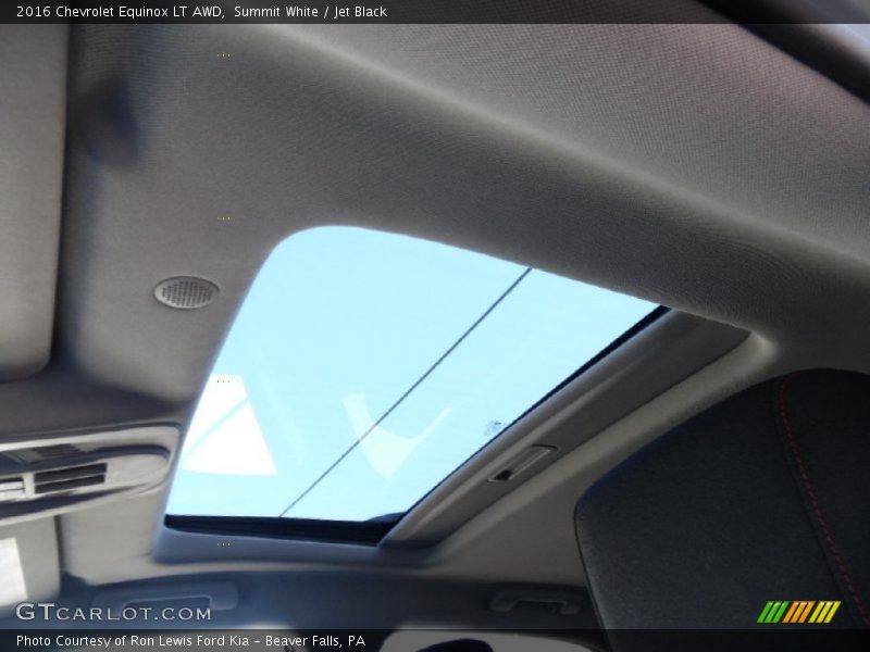 Summit White / Jet Black 2016 Chevrolet Equinox LT AWD