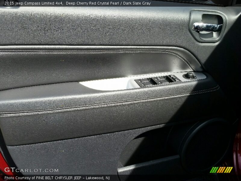 Deep Cherry Red Crystal Pearl / Dark Slate Gray 2015 Jeep Compass Limited 4x4