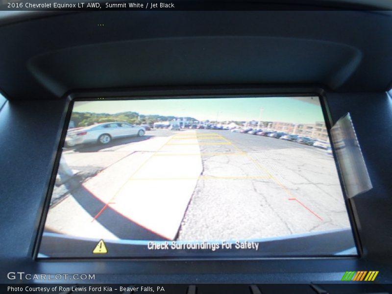 Summit White / Jet Black 2016 Chevrolet Equinox LT AWD