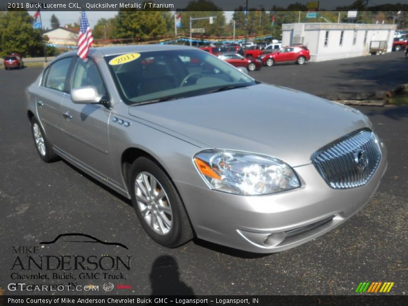 Quicksilver Metallic / Titanium 2011 Buick Lucerne CXL