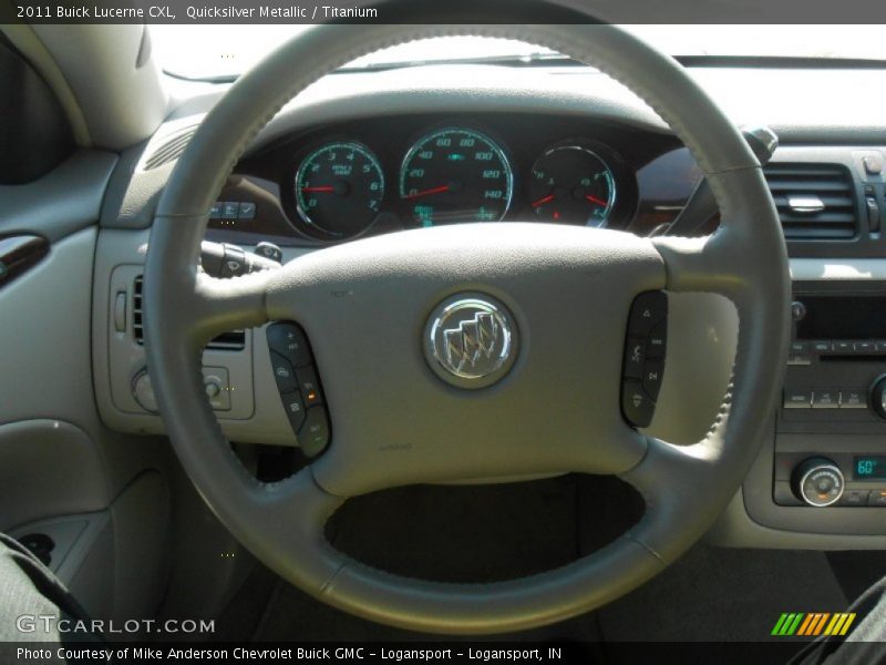 Quicksilver Metallic / Titanium 2011 Buick Lucerne CXL