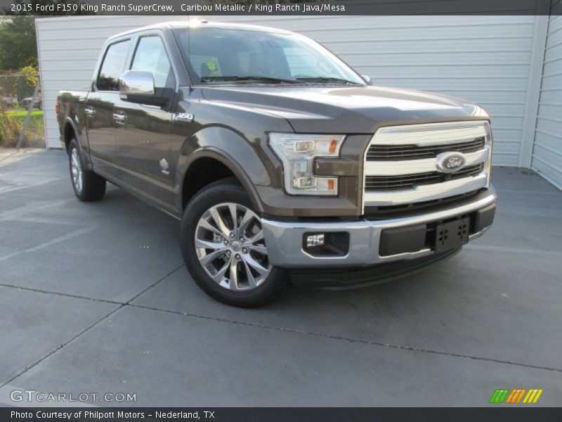 Front 3/4 View of 2015 F150 King Ranch SuperCrew