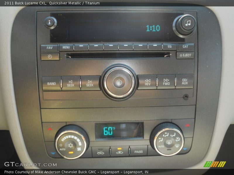 Quicksilver Metallic / Titanium 2011 Buick Lucerne CXL