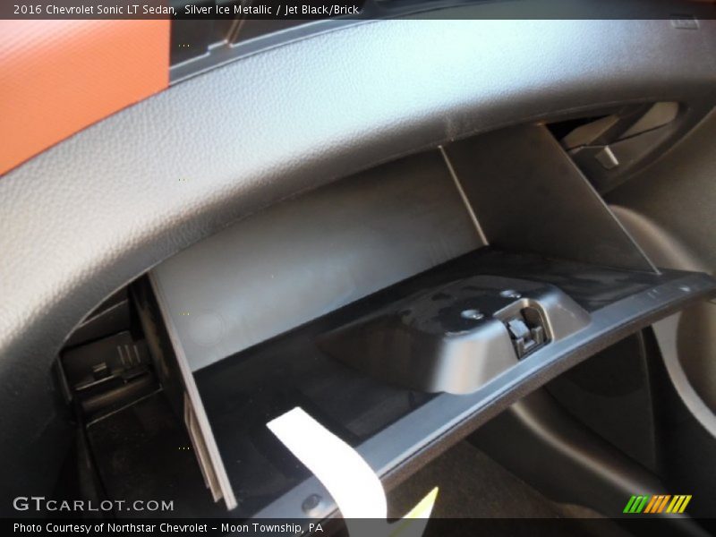 Silver Ice Metallic / Jet Black/Brick 2016 Chevrolet Sonic LT Sedan