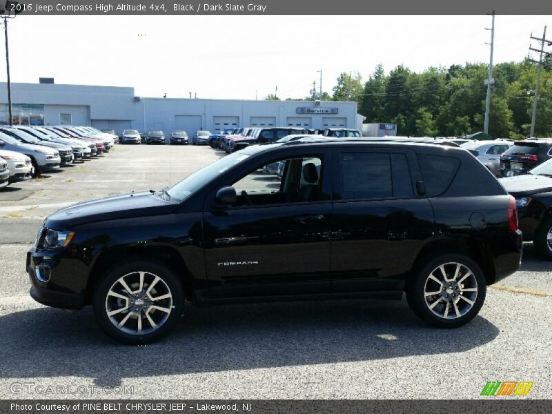 Black / Dark Slate Gray 2016 Jeep Compass High Altitude 4x4