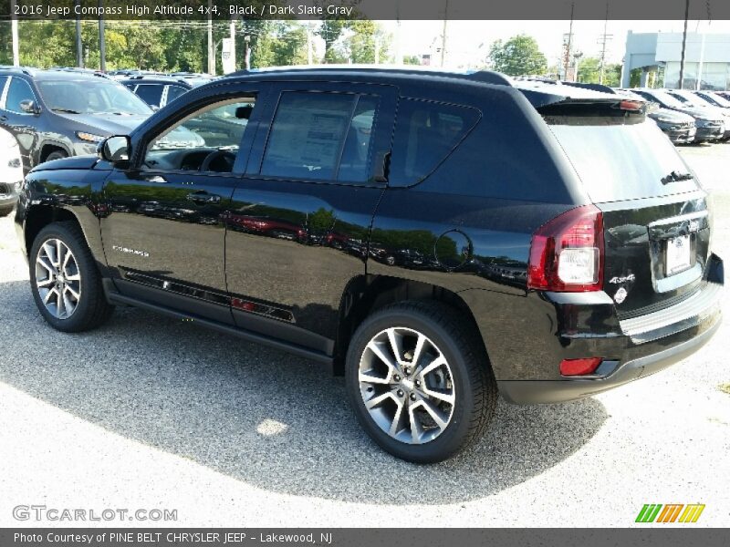 Black / Dark Slate Gray 2016 Jeep Compass High Altitude 4x4