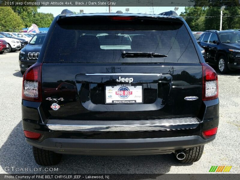 Black / Dark Slate Gray 2016 Jeep Compass High Altitude 4x4
