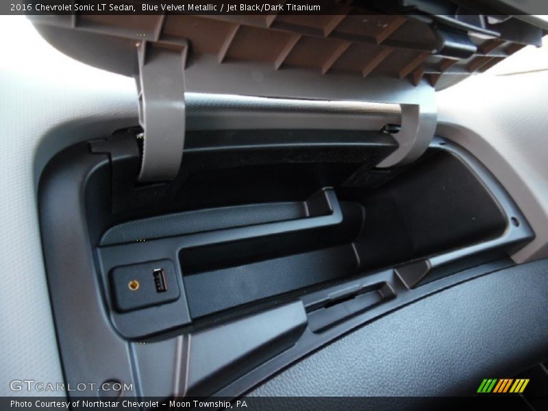 Blue Velvet Metallic / Jet Black/Dark Titanium 2016 Chevrolet Sonic LT Sedan