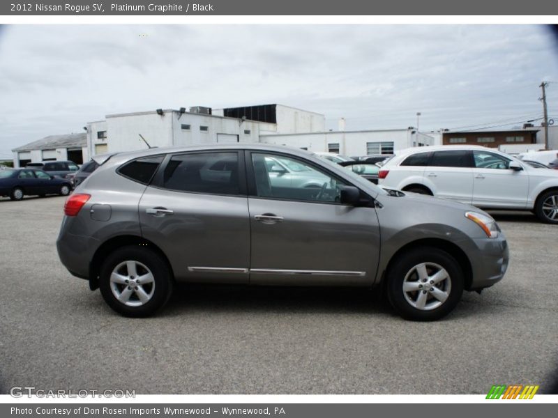 Platinum Graphite / Black 2012 Nissan Rogue SV