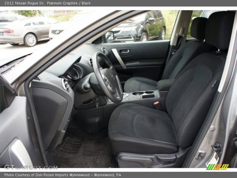 Platinum Graphite / Black 2012 Nissan Rogue SV