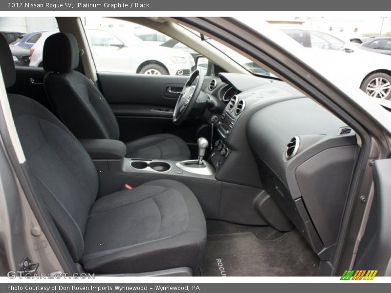 Platinum Graphite / Black 2012 Nissan Rogue SV