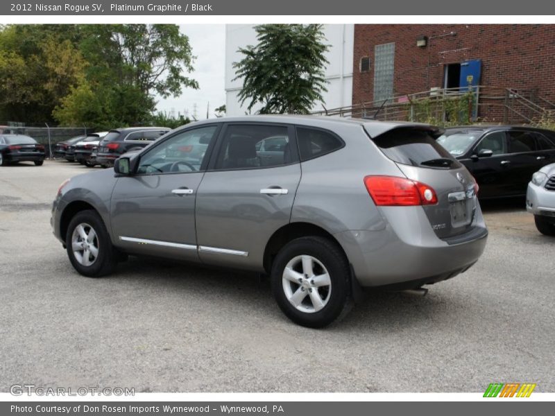 Platinum Graphite / Black 2012 Nissan Rogue SV