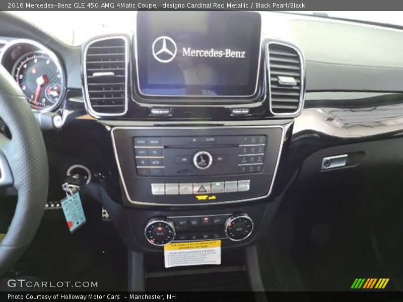 Controls of 2016 GLE 450 AMG 4Matic Coupe