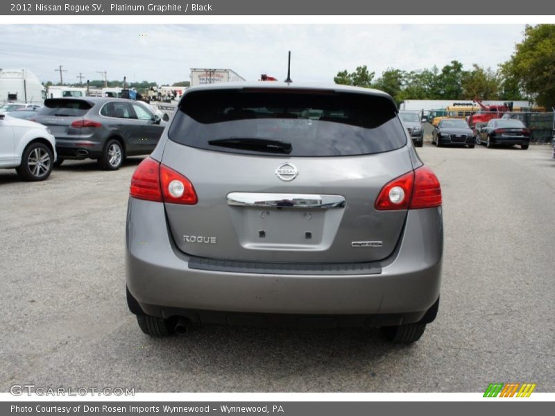 Platinum Graphite / Black 2012 Nissan Rogue SV