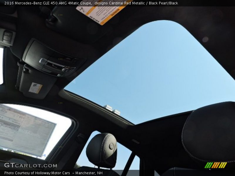 Sunroof of 2016 GLE 450 AMG 4Matic Coupe