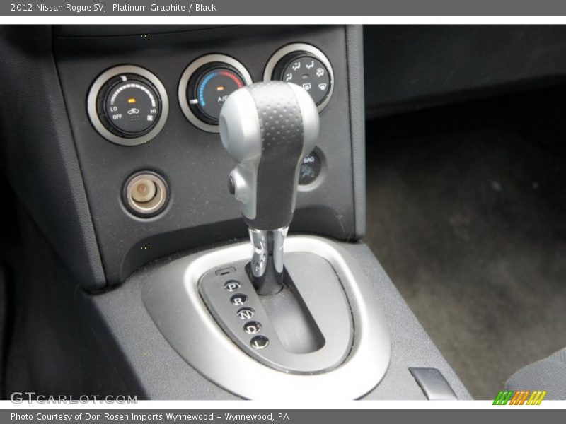 Platinum Graphite / Black 2012 Nissan Rogue SV