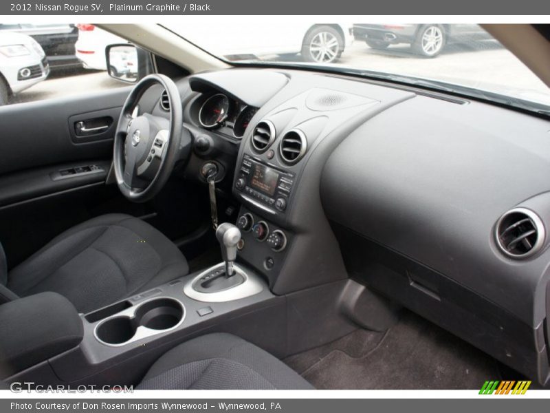 Platinum Graphite / Black 2012 Nissan Rogue SV