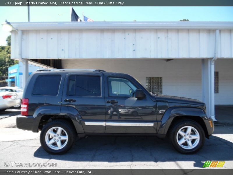 Dark Charcoal Pearl / Dark Slate Gray 2010 Jeep Liberty Limited 4x4