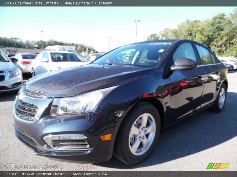 Blue Ray Metallic / Jet Black 2016 Chevrolet Cruze Limited LT