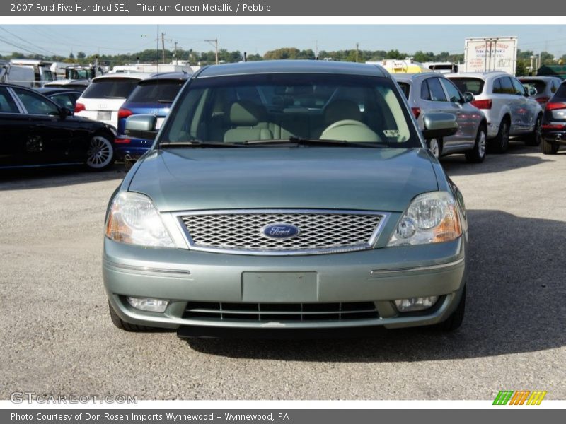 Titanium Green Metallic / Pebble 2007 Ford Five Hundred SEL