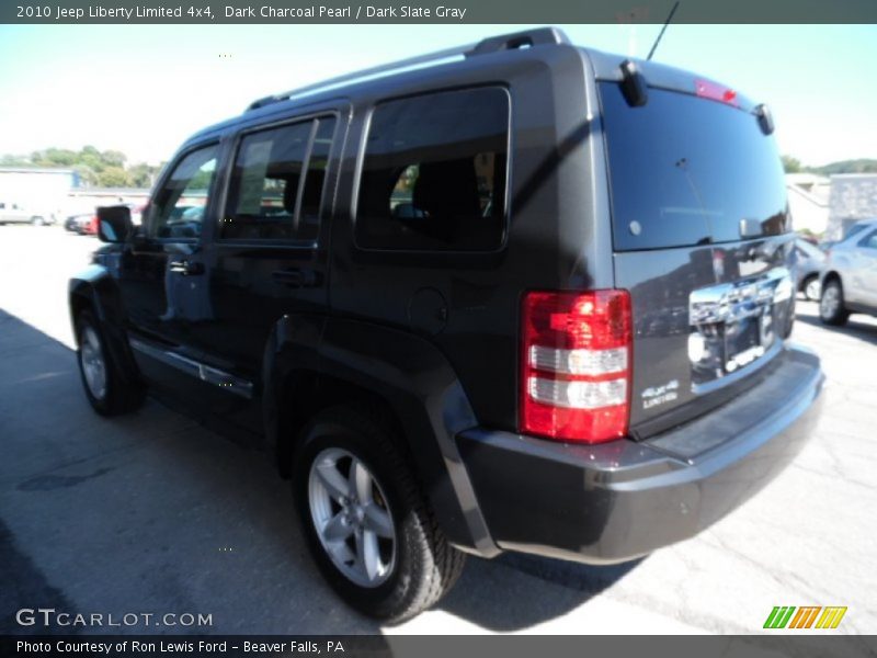Dark Charcoal Pearl / Dark Slate Gray 2010 Jeep Liberty Limited 4x4