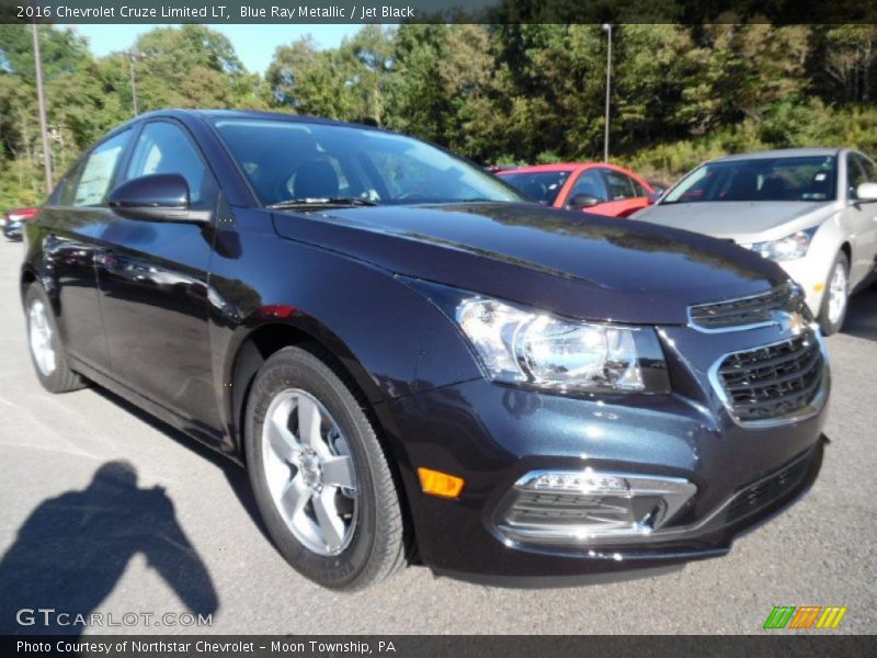 Blue Ray Metallic / Jet Black 2016 Chevrolet Cruze Limited LT