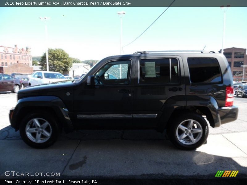 Dark Charcoal Pearl / Dark Slate Gray 2010 Jeep Liberty Limited 4x4