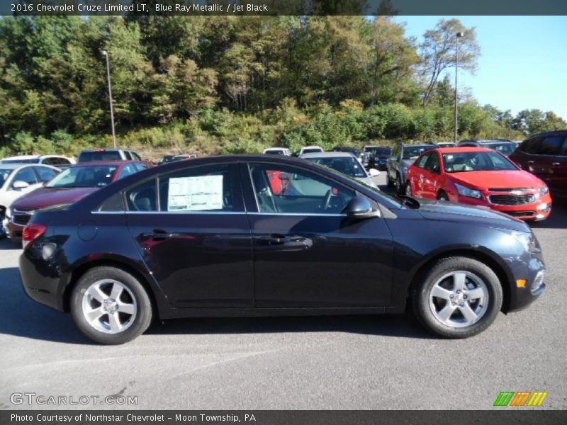 Blue Ray Metallic / Jet Black 2016 Chevrolet Cruze Limited LT