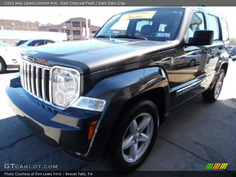 Dark Charcoal Pearl / Dark Slate Gray 2010 Jeep Liberty Limited 4x4