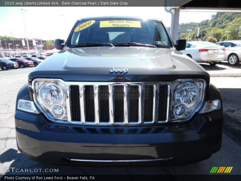 Dark Charcoal Pearl / Dark Slate Gray 2010 Jeep Liberty Limited 4x4