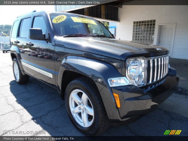 Dark Charcoal Pearl / Dark Slate Gray 2010 Jeep Liberty Limited 4x4