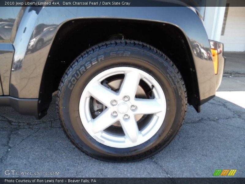 Dark Charcoal Pearl / Dark Slate Gray 2010 Jeep Liberty Limited 4x4