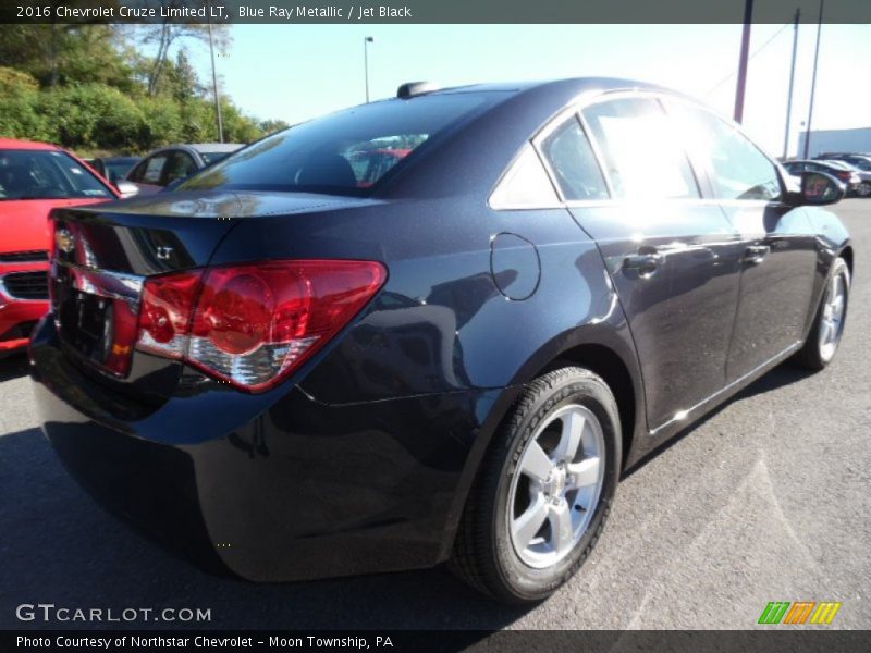 Blue Ray Metallic / Jet Black 2016 Chevrolet Cruze Limited LT
