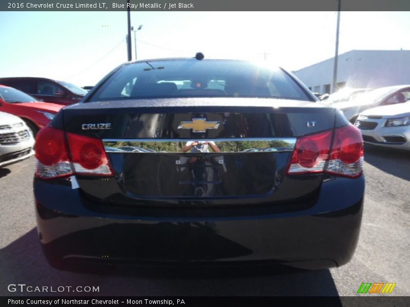 Blue Ray Metallic / Jet Black 2016 Chevrolet Cruze Limited LT