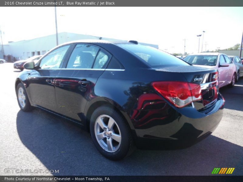 Blue Ray Metallic / Jet Black 2016 Chevrolet Cruze Limited LT