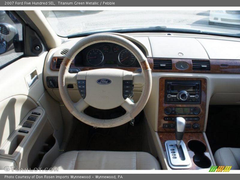 Titanium Green Metallic / Pebble 2007 Ford Five Hundred SEL