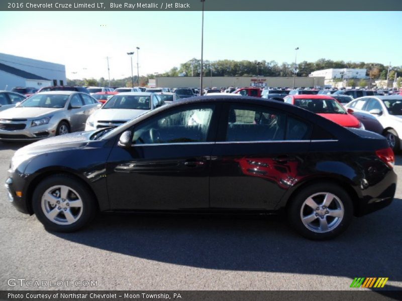 Blue Ray Metallic / Jet Black 2016 Chevrolet Cruze Limited LT