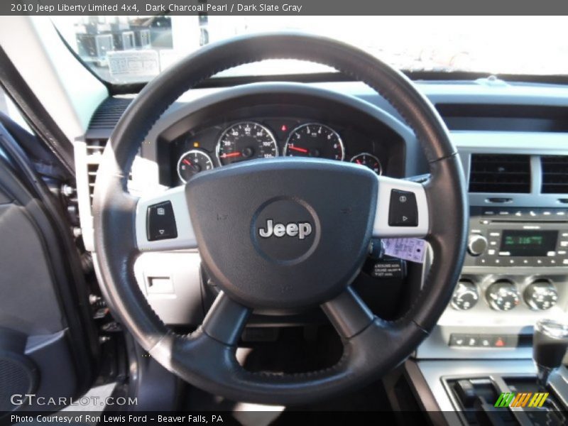 Dark Charcoal Pearl / Dark Slate Gray 2010 Jeep Liberty Limited 4x4