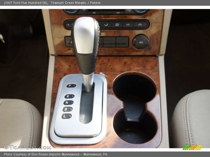 Titanium Green Metallic / Pebble 2007 Ford Five Hundred SEL