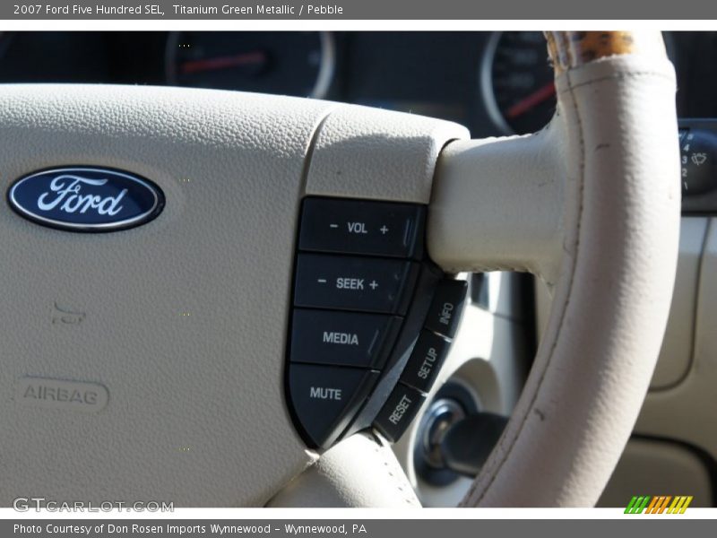 Titanium Green Metallic / Pebble 2007 Ford Five Hundred SEL