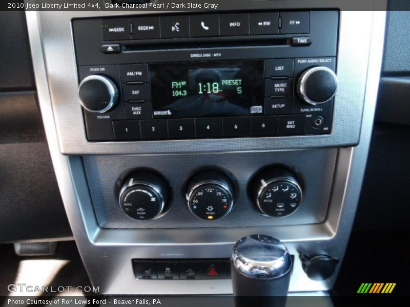 Dark Charcoal Pearl / Dark Slate Gray 2010 Jeep Liberty Limited 4x4