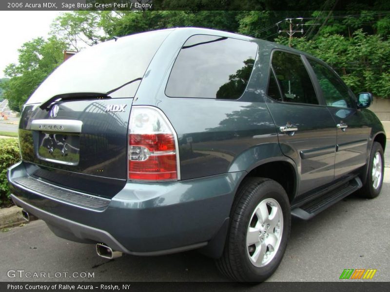 Sage Brush Green Pearl / Ebony 2006 Acura MDX