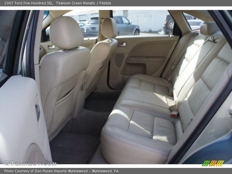Titanium Green Metallic / Pebble 2007 Ford Five Hundred SEL