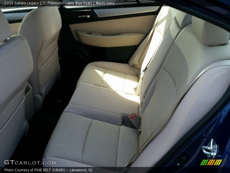 Lapis Blue Pearl / Warm Ivory 2016 Subaru Legacy 2.5i Premium