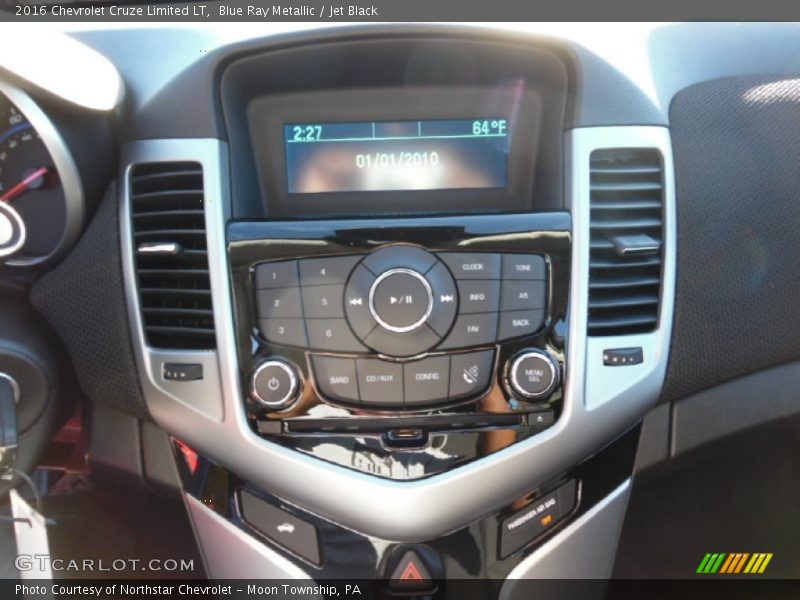 Blue Ray Metallic / Jet Black 2016 Chevrolet Cruze Limited LT