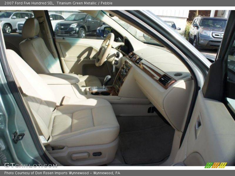 Titanium Green Metallic / Pebble 2007 Ford Five Hundred SEL