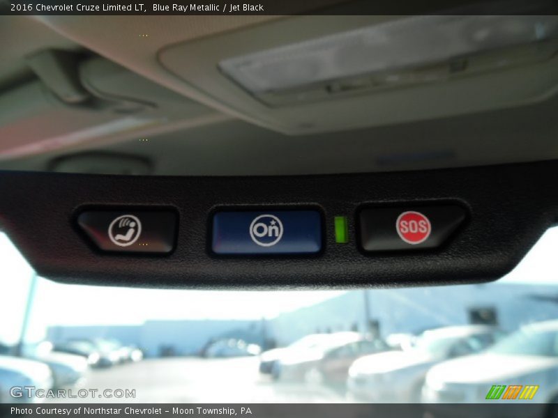 Blue Ray Metallic / Jet Black 2016 Chevrolet Cruze Limited LT