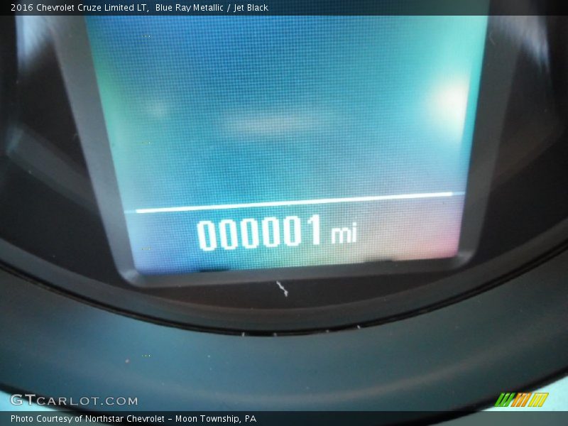 Blue Ray Metallic / Jet Black 2016 Chevrolet Cruze Limited LT